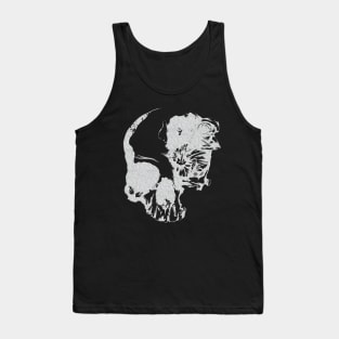 Floral Skull V1 Tank Top